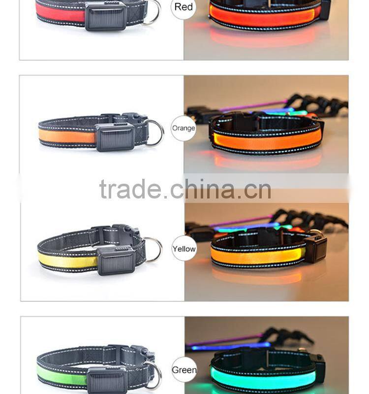 2016 A-bomb LED/solar pet collar