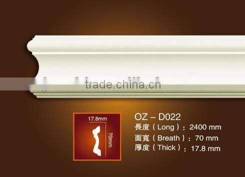 PU Plain panel moulding / Home&Interior decorative materials