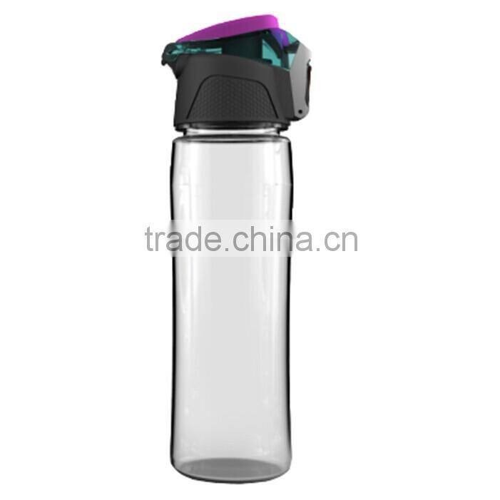 BPA Free Tritan water bottle with flip lid