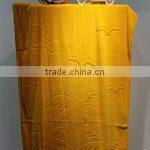 solid color jacquard beach towel