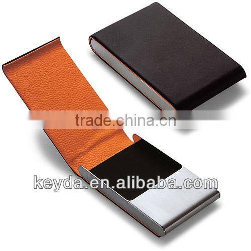 silvery with tree pattern credit card holder metal card holder name card holder