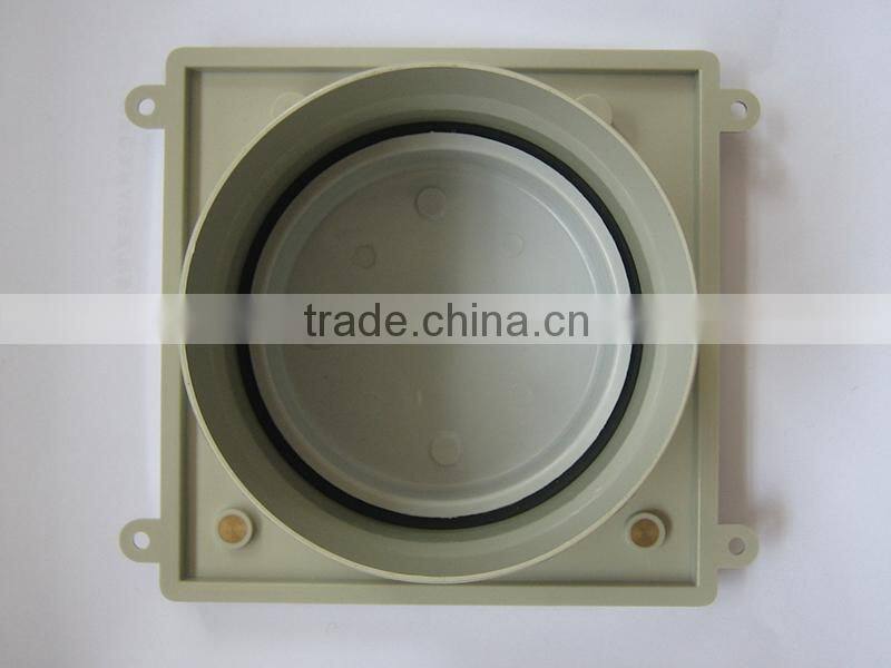 SS 304 15*15cm Shower Floor Long Drain With Cover And Handle