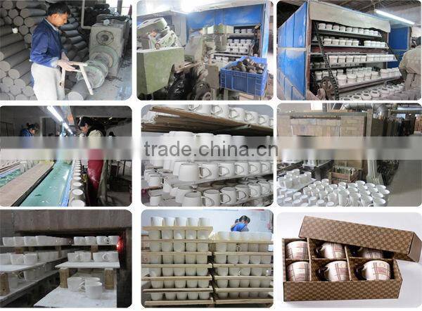 300cc Factory wholesale new bone china coffee mugs