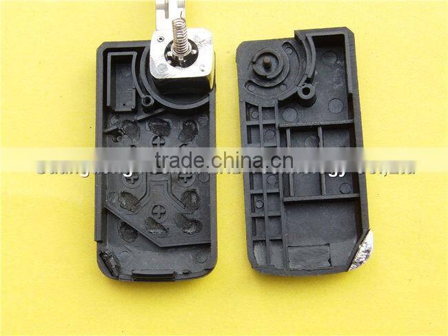 4 buttons car key remote control flip case shell for Toyota Camry