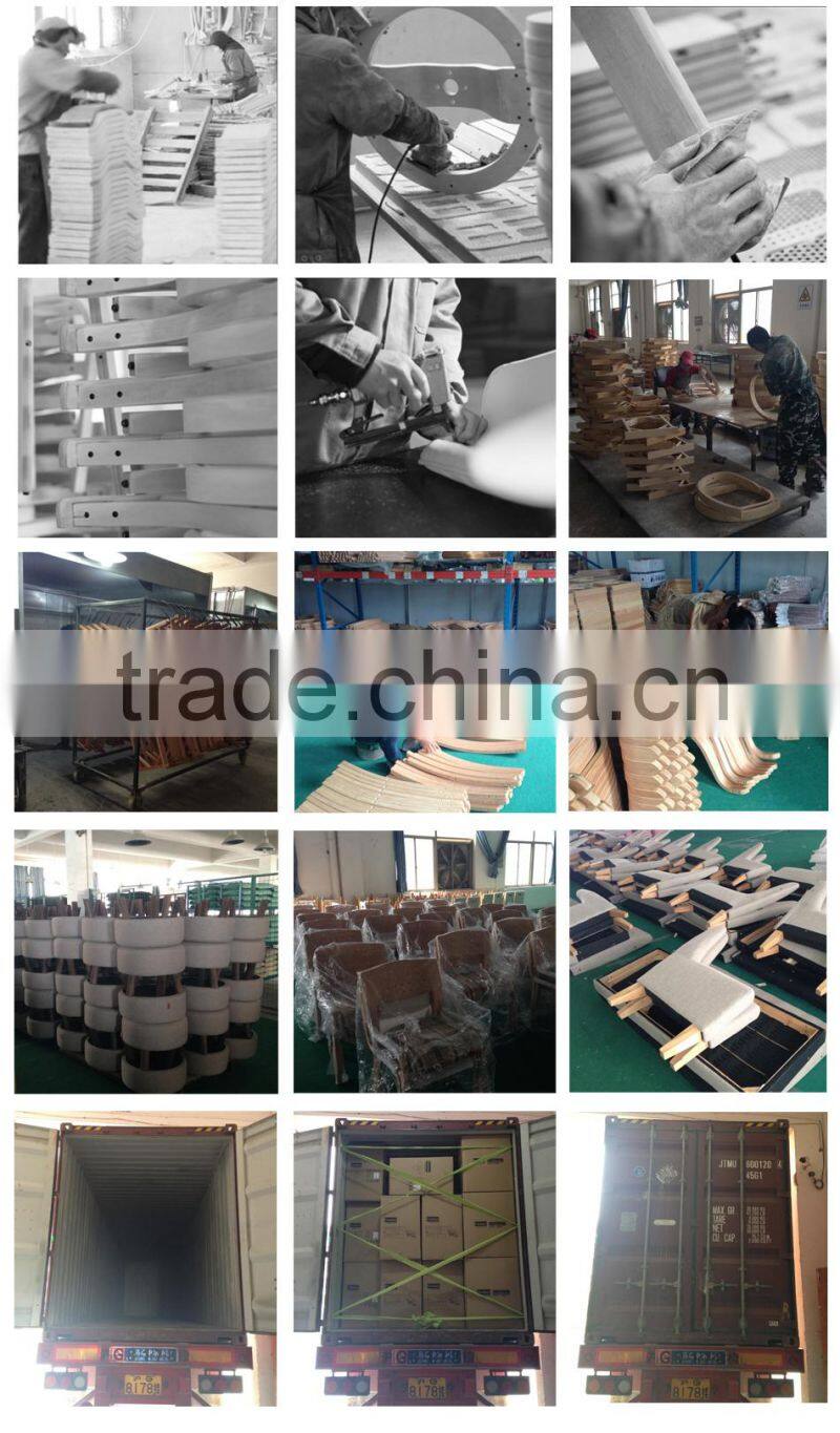 Antique style round wood coffee table for restaurant AM-6018