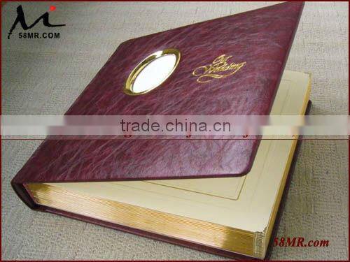 Professional Matted Photo Album,Wedding Silp-in Album with Mats,photo album with mats