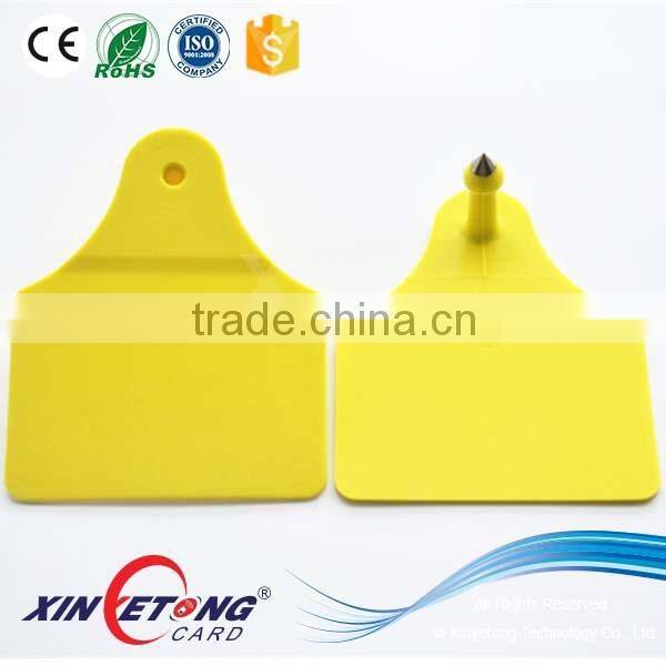LF HF RFID Passive Animal Management Tag/RFID Ear Tag For animal