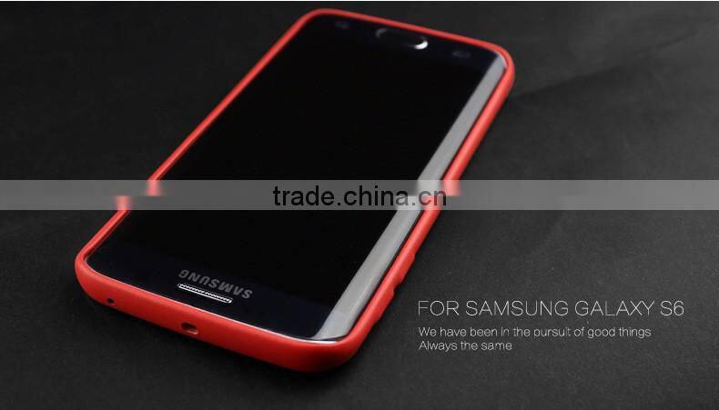 Luxury High Quality Pu Leather Case For samsung s6 edge