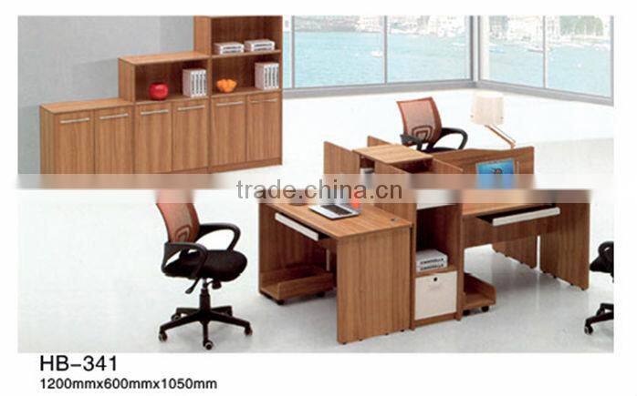 Office staff computer desk modern workstation