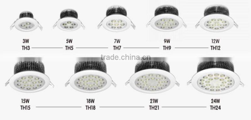 Flush Mount Spotlighting 21W LED Recessed Ceiling Light
