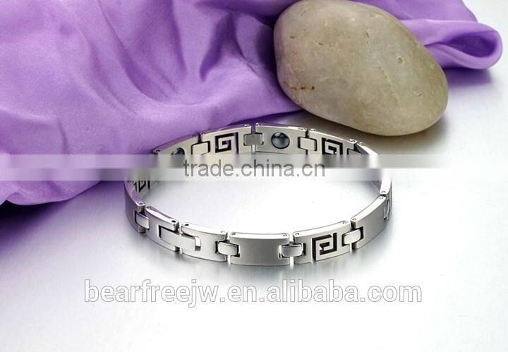 Classic Style Magnet Bracelets for Couples, Bio Energy Couples Bracelets