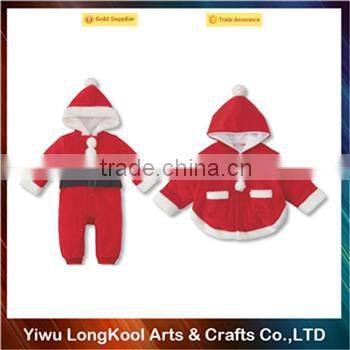 Most popular cheap cosplay santa claus costume Christmas baby costume