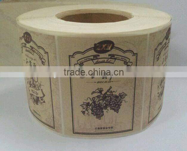 Factory supply Top grade custom adhesive sticker label printing