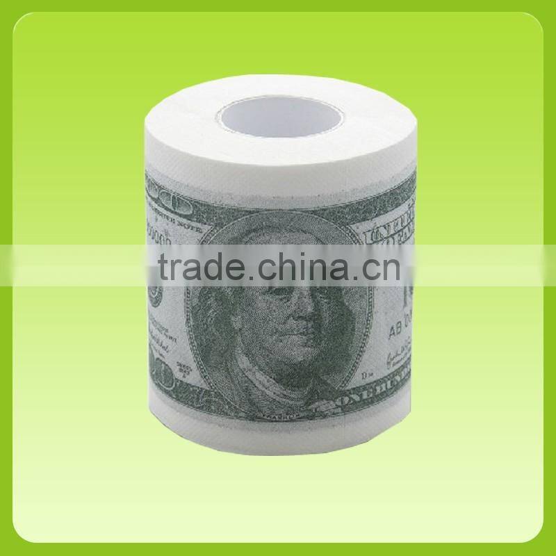 custom designed novelty printed toilet paper