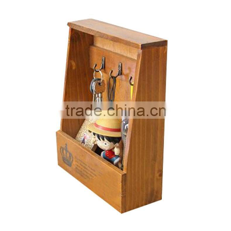 Handmade Hanging Wooden Key Box