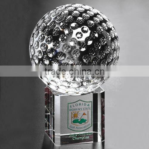 crystal trophy