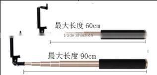 new technology Wireless Bluetooth Selfie Stick selfiestick Transparent PTZ selfiestick universal remote control for mobile phone