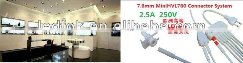 Low voltage LED power socket HVL760 24V for Fluorescent Tubes & Energy Saving Lamps