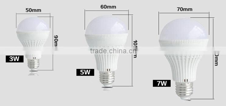 7w e27 led bulb