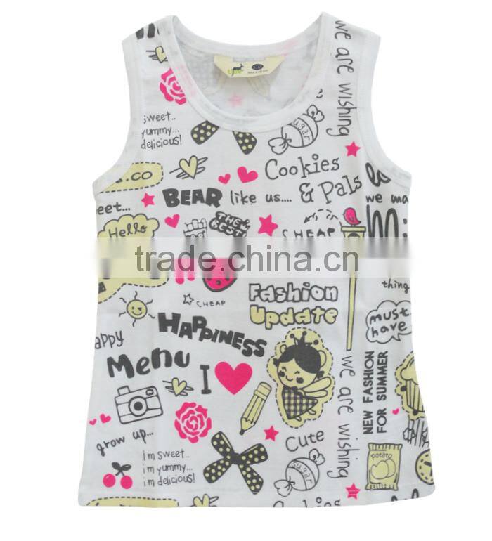 Children Tank Top Printed shirt- TO-SNG-01/15.03