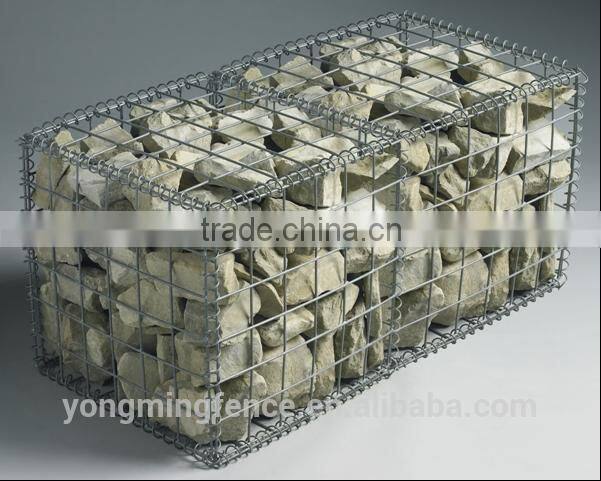 Gabion box / gabion basket fencing