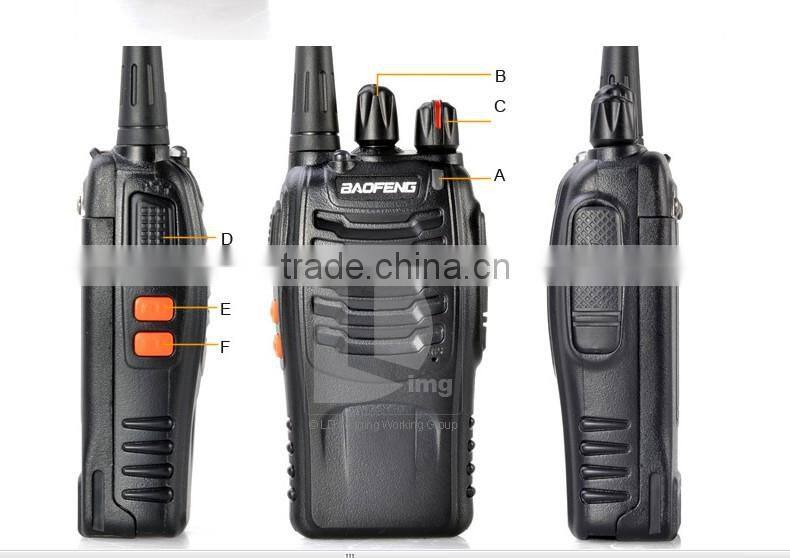 Wholesale genuine baofeng BF-888S uhf 400-470mhz mini walkie talkie two way radio BF-888S