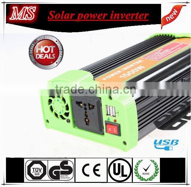 free sample available 12/24V 1500w power inverter