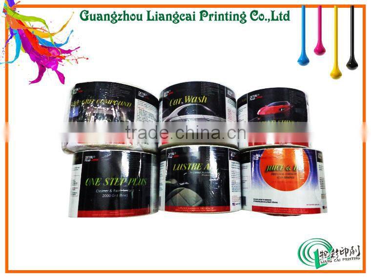 Eco-friendly adhesive sticker print sticker vinyl sticker with customized printting