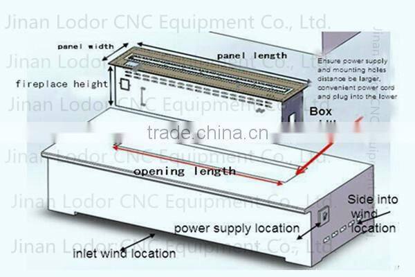 New style intelligent ethanol fireplace Give you a warm winter
