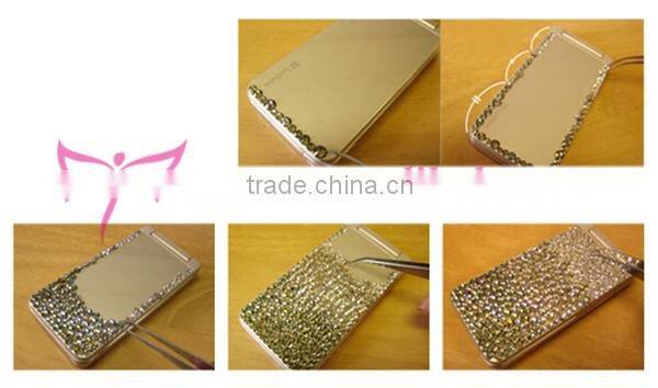 AB pink rose rhinestone,hot-fix flat rhinestone