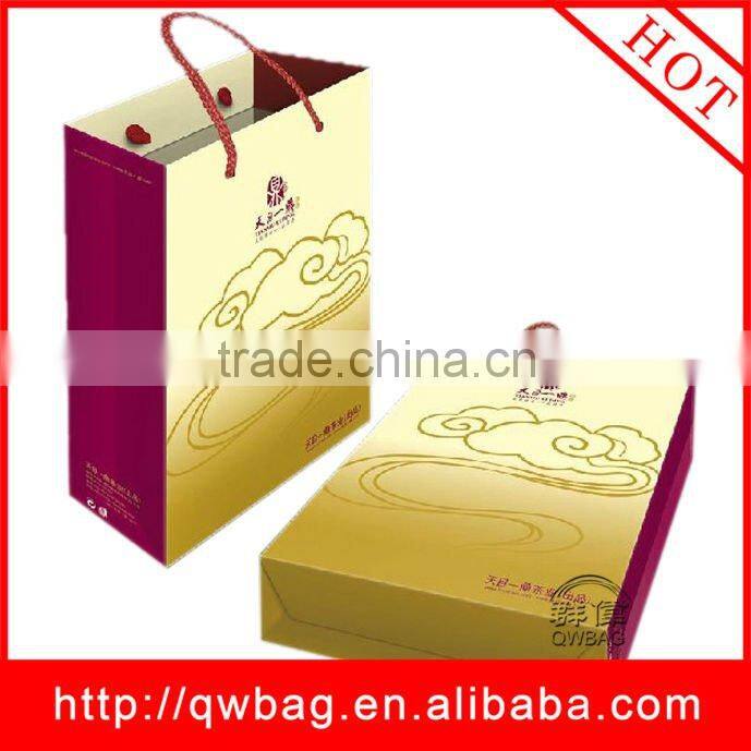 2013 newest popular elegant paper shopping bags
