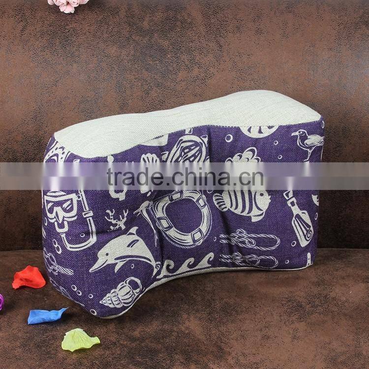 2015 new hippocampus deep sea fish undersea world waist cushion cover Office pillow