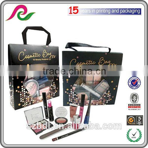 Luxury custom paper bag paper shopping bag & handles colorful printed paper bag