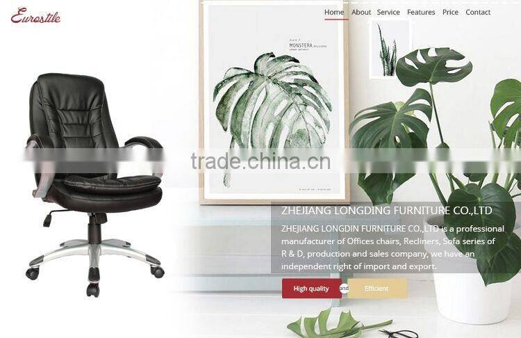 hot sell new design white high back computer racing office chair