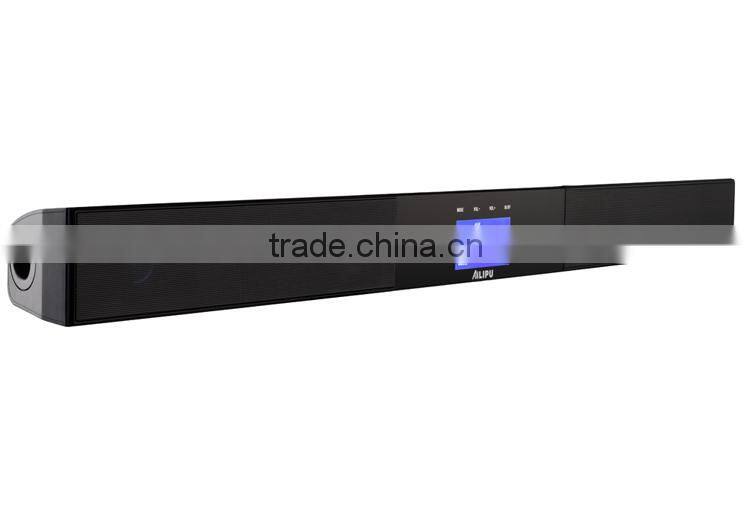 2015 Latest tv Bluetooth LED Soundbar with 2.4G Wireless Subwoofer
