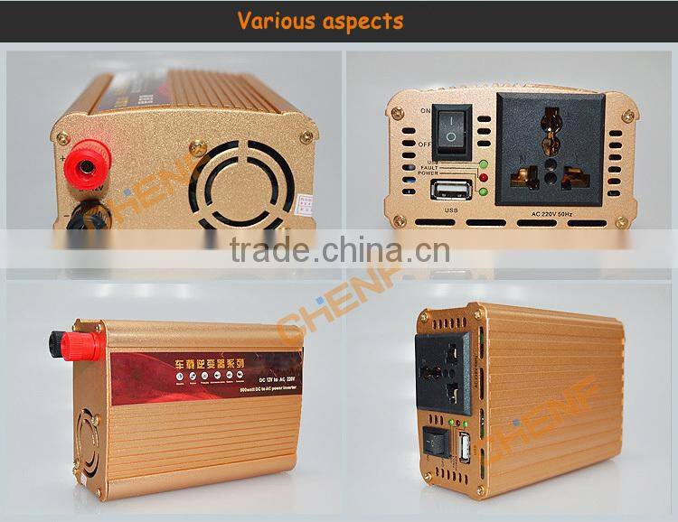 CE Approval Cheaper Cigarette Lighter Intelligent 12v dc 1500w car inverter with usb port