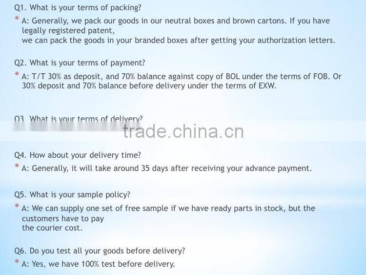 GZYD-33-23Z GDB3309 ceramic brake pad low metal semi-metallic top quality brake pad autoparts for MAZDA CX-7