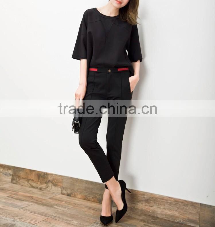 Lady and Woman Vogue Casual Business Thin Pants and Trousers