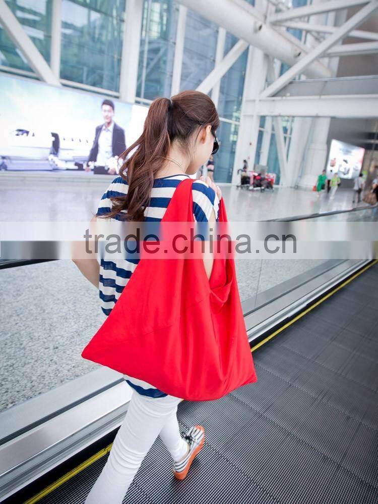 Factory wholesale fashionable cheap custom tote shopping bag GW812