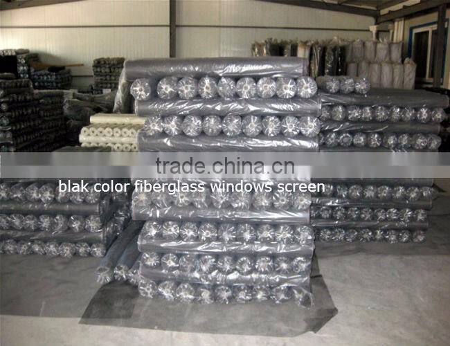 fiberglass mosquito netting 18x16mesh grey and black color