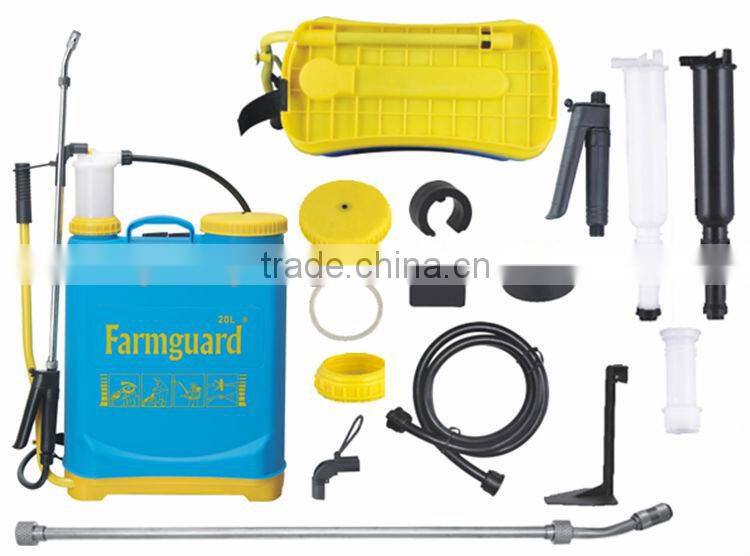 20L Agriculture Knapsack sprayer high presure sprayer stainless steel lance