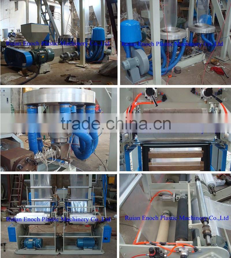 Double Die Head High Speed Film Blowing Machine(EN/H-C-2W)