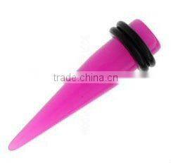PMMA Darkside Black Acrylic Stretching Ear Taper