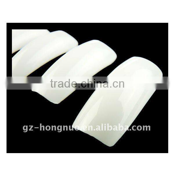 500 Nail Art French Acrylic False Artificial Tips White HN042