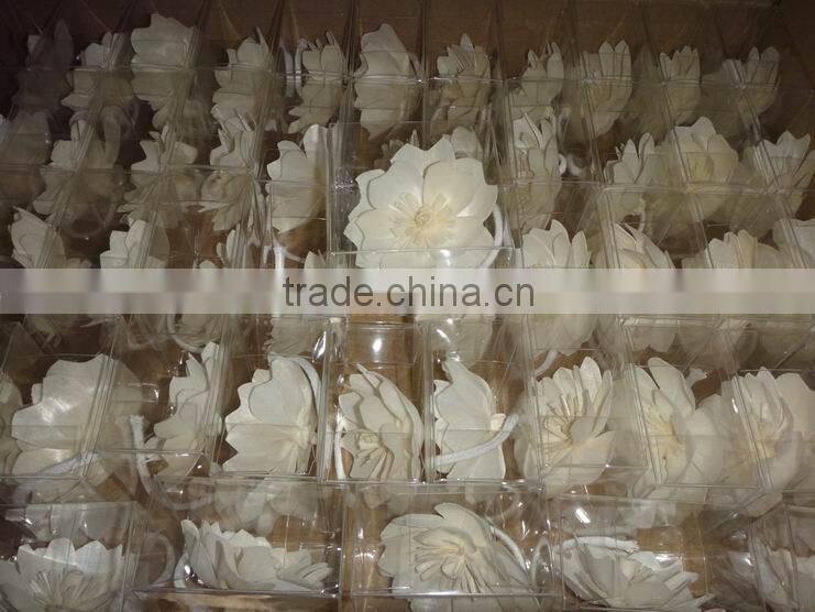 8cm handmade decorative sola flower for reed diffusers