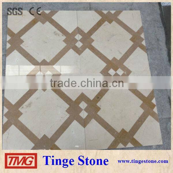 Creative competitive water jet marble medallion, marble floor medallions patterns