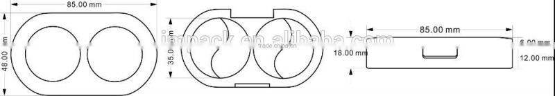 2013 Custom updated naked 3 best eyeshadow palette