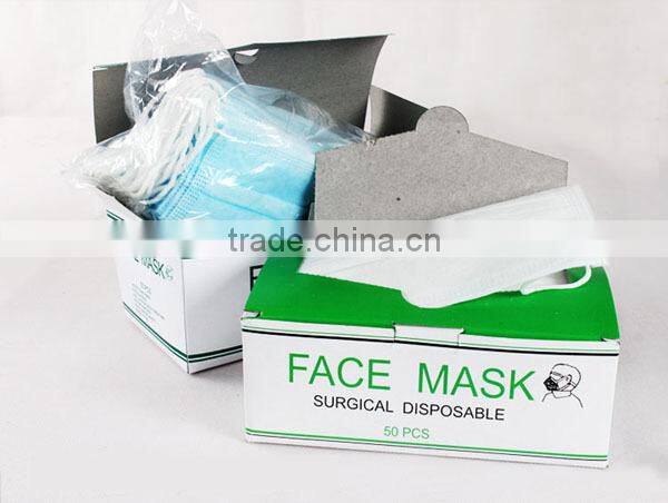 Individually Packing Disposable Non-Woven Earloop Face Mask