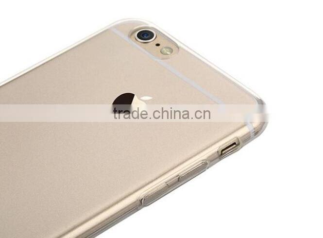 for iphone 6 soft ultrathin TPU clear transparent case cover