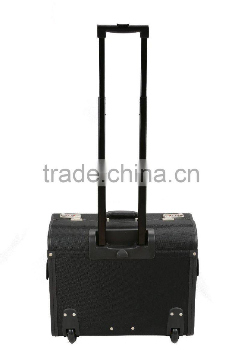 new design 1680D polyeater trolley pilot case